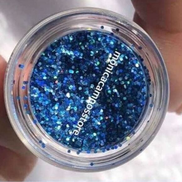 MAC Holographic Teal Glitter Brilliants (Teal With Blue Shift) - Picture 4 of 16